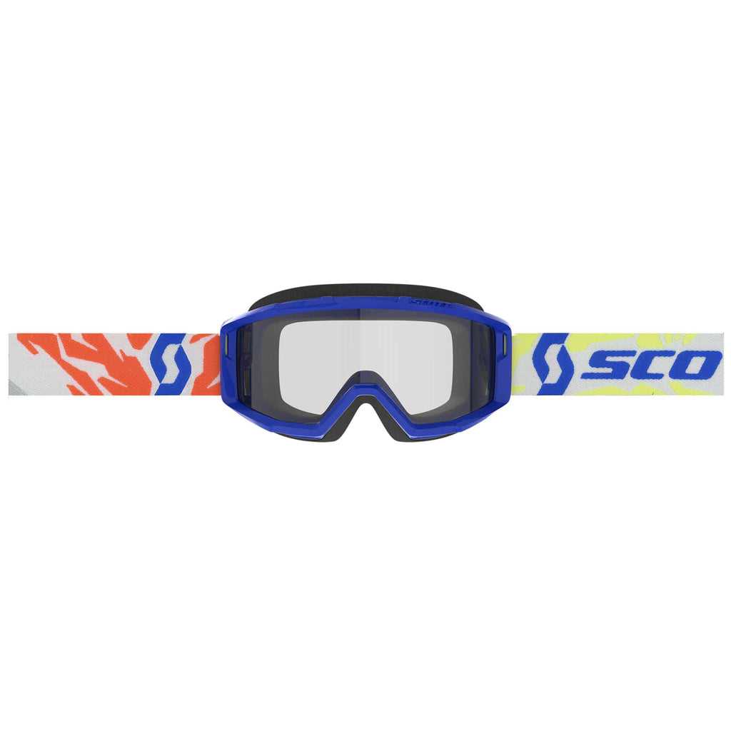 Scott Youth PRIMAL Goggles (Blue) Clear Lens