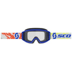 Scott Youth PRIMAL Goggles (Blue) Clear Lens