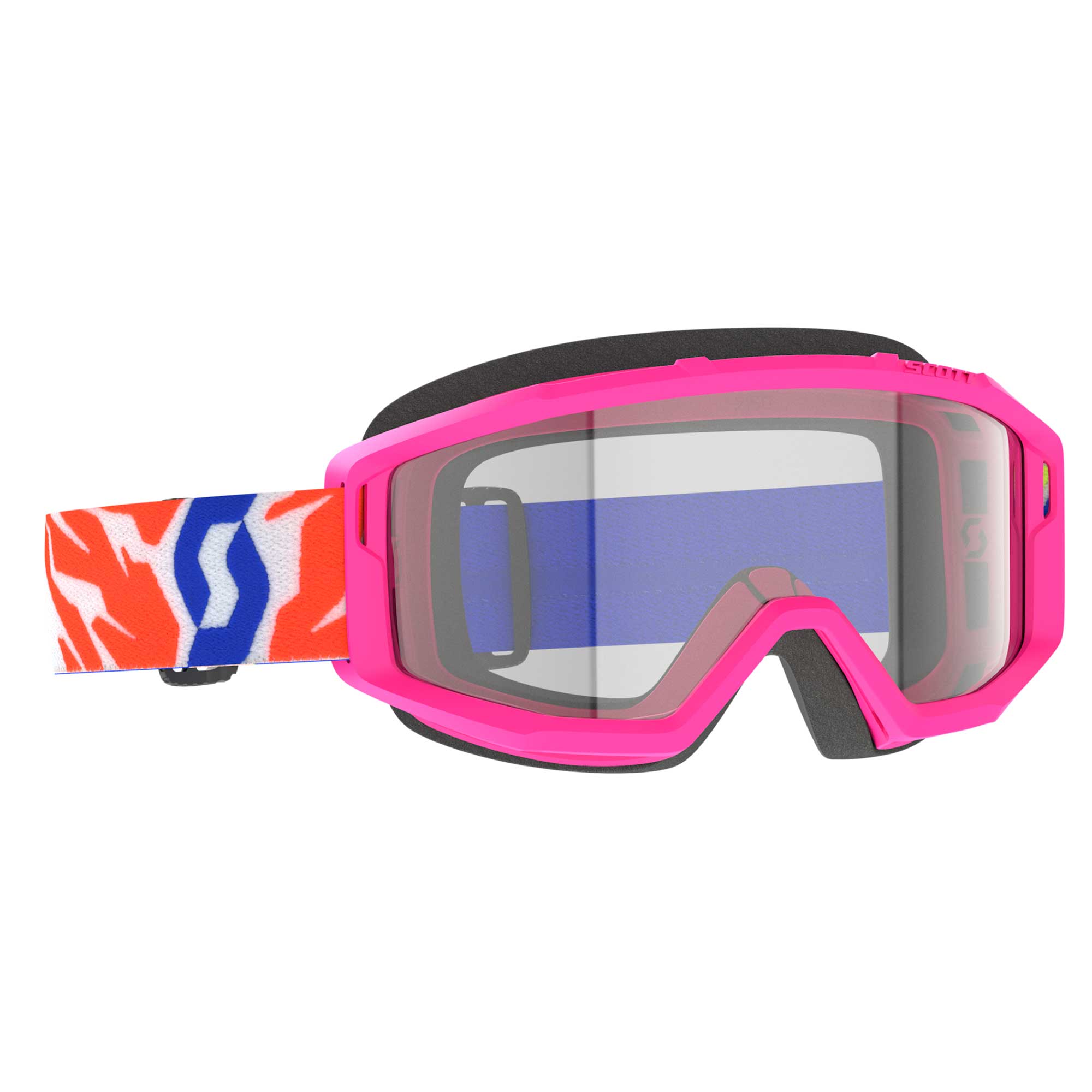 Scott Youth PRIMAL Goggles (Pink) Clear Lens