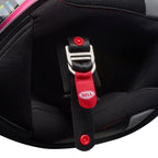 BELL Lithium MIPS Plus SYNCHRO Motorcycle Helmet (Black/Pink/White) Clear & Mirror Pink Visor