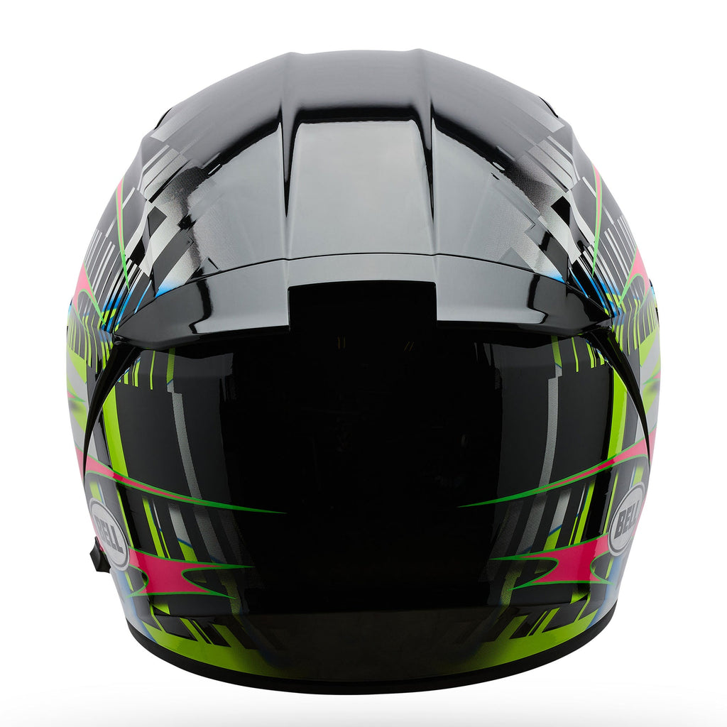 BELL Lithium MIPS Plus SYNCHRO Motorcycle Helmet (Black/Pink/White) Clear & Mirror Pink Visor