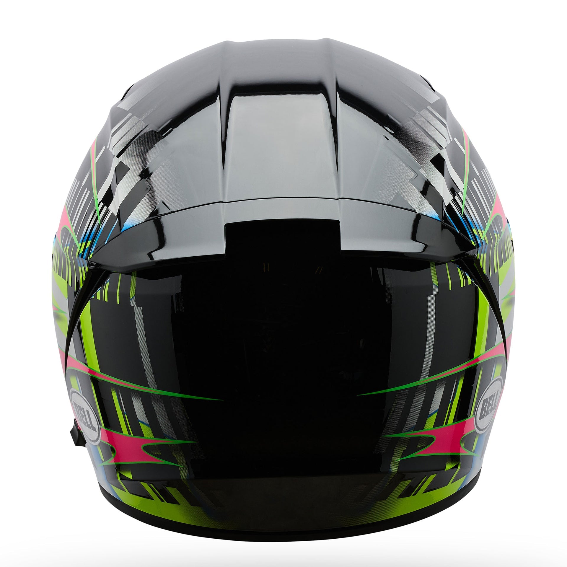 BELL Lithium MIPS Plus SYNCHRO Motorcycle Helmet (Black/Pink/White) Clear & Mirror Pink Visor