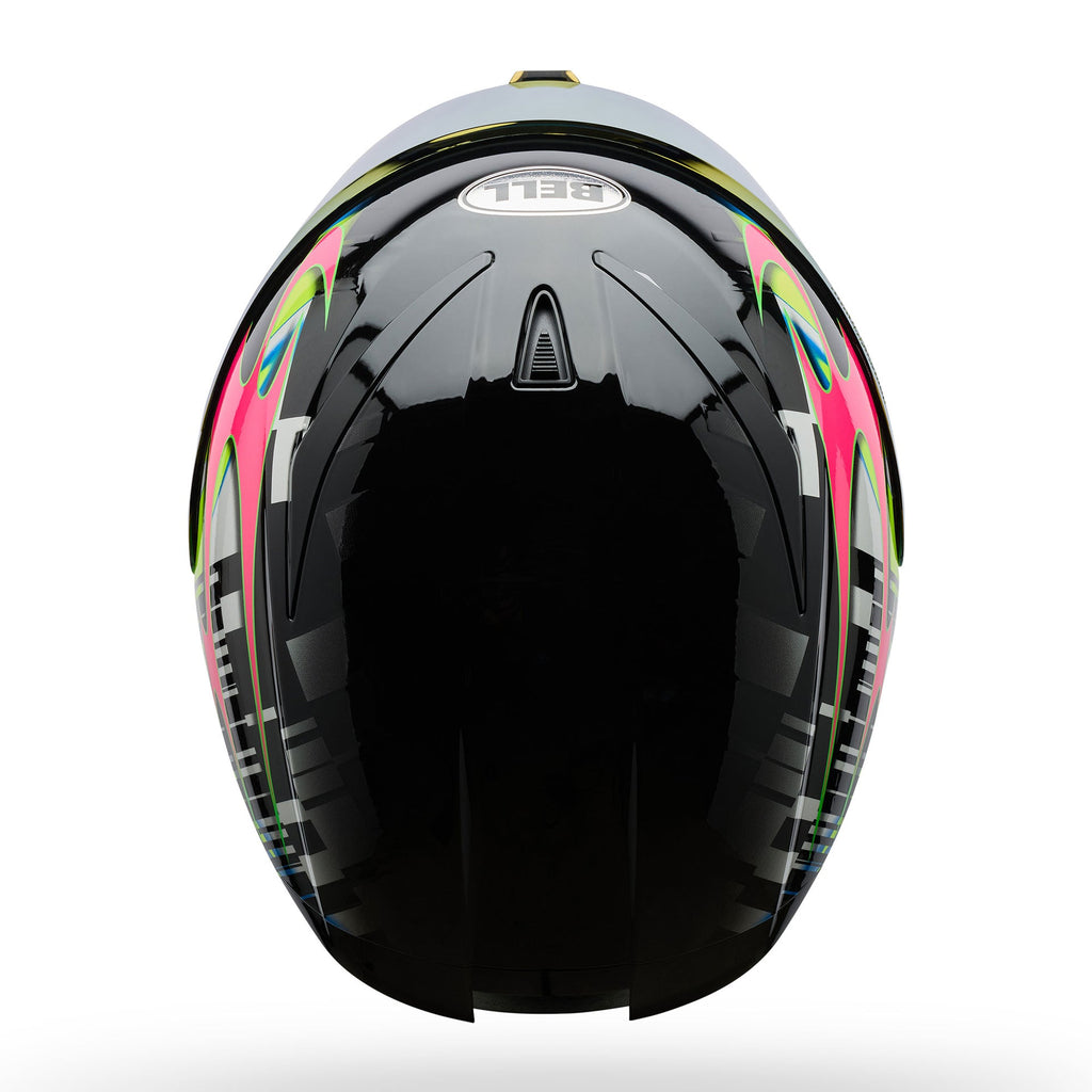 BELL Lithium MIPS Plus SYNCHRO Motorcycle Helmet (Black/Pink/White) Clear & Mirror Pink Visor