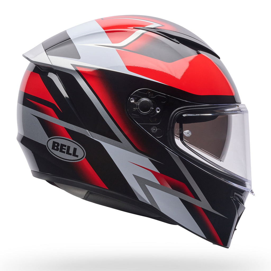 BELL Lithium MIPS KINETIC Motorcycle Helmet (Black/Red/White)