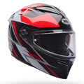 BELL Lithium MIPS KINETIC Motorcycle Helmet (Black/Red/White)