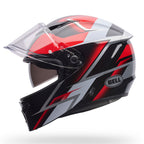 BELL Lithium MIPS KINETIC Motorcycle Helmet (Black/Red/White)
