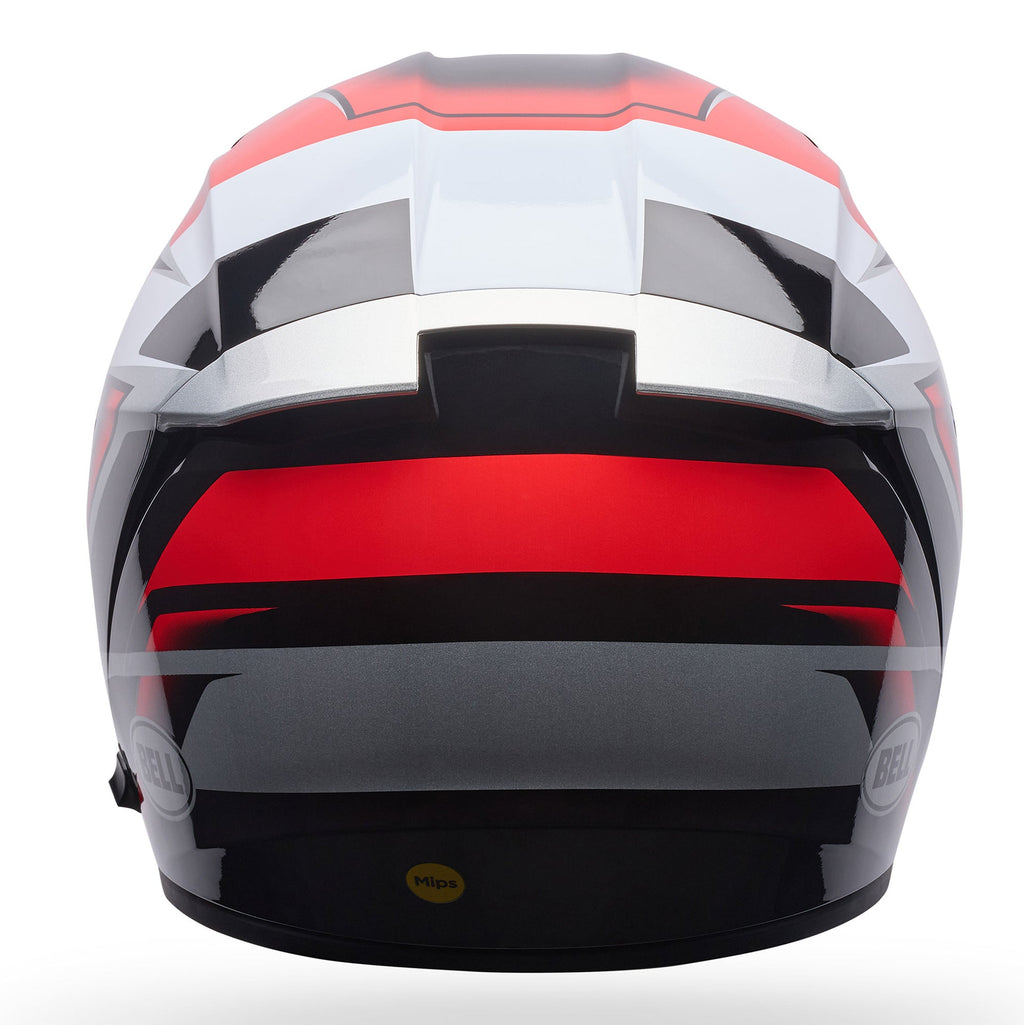 BELL Lithium MIPS KINETIC Motorcycle Helmet (Black/Red/White)