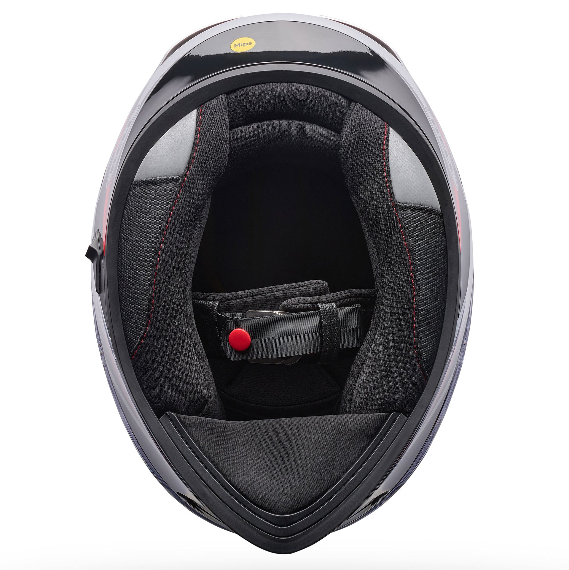 BELL Lithium MIPS KINETIC Motorcycle Helmet (Black/Red/White)