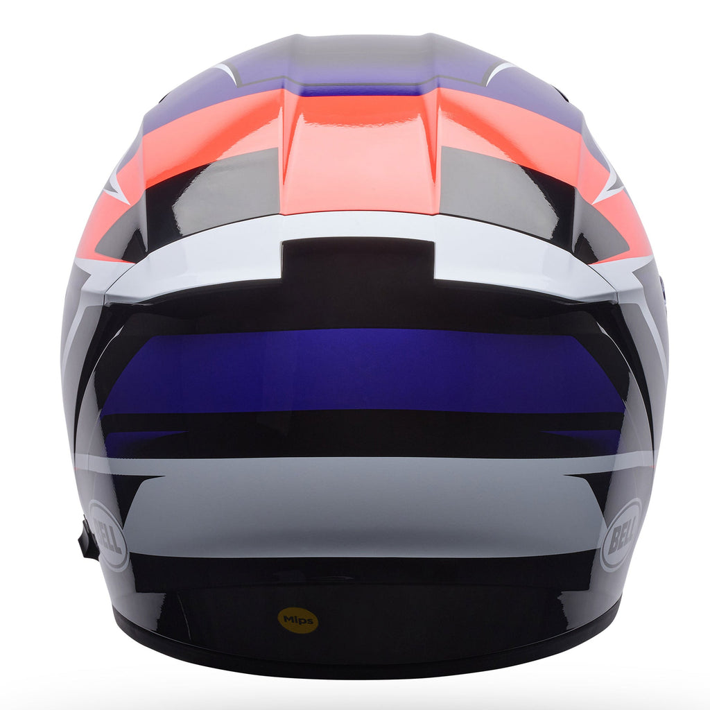 BELL Lithium MIPS KINETIC Motorcycle Helmet (Black/Ultra Violet/White)