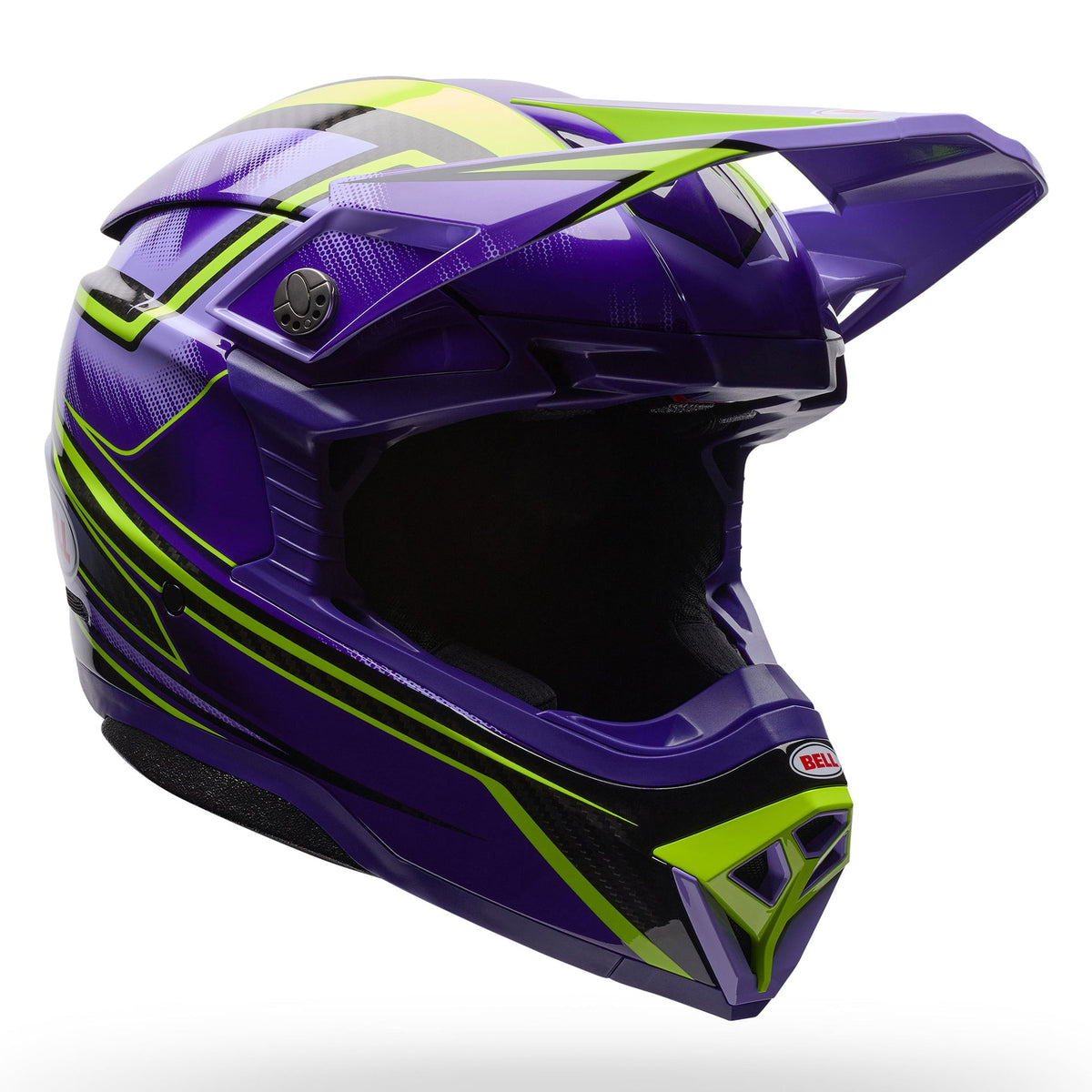 BELL MOTO-10 Spherical GP FIM02 PACE MX | Enduro Helmet (Ultraviolet/Carbon)