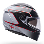 BELL Lithium MIPS FLUX Motorcycle Helmet (White/Black/Red)
