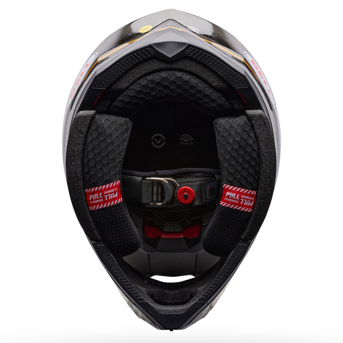 BELL MOTO-10 Spherical GP FIM02 PACE SE MX | Enduro Helmet (Ultra Black/Carbon)