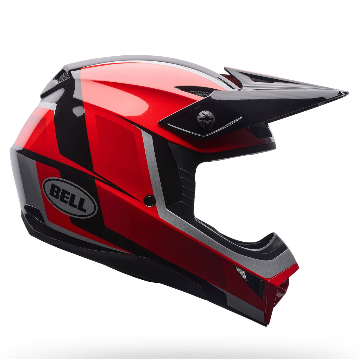 BELL MX-10 MIPS SPIRAL MX | Enduro Helmet (Black/Red)