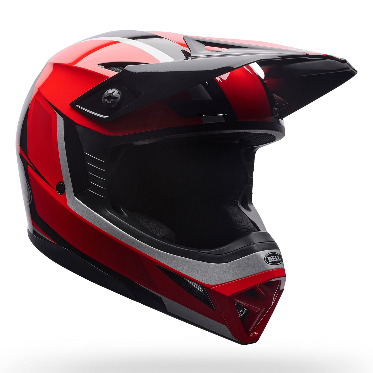 BELL MX-10 MIPS SPIRAL MX | Enduro Helmet (Black/Red)