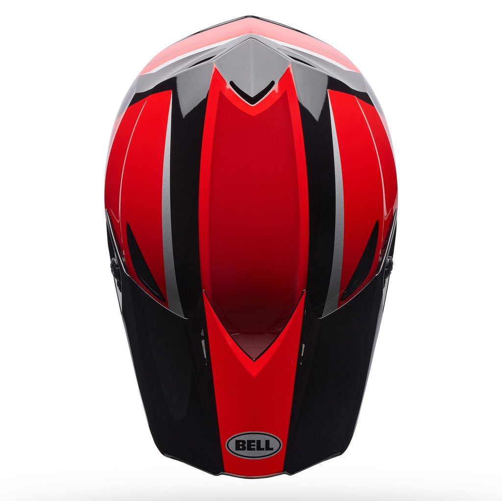 BELL MX-10 MIPS SPIRAL MX | Enduro Helmet (Black/Red)