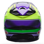 BELL MX-10 MIPS SPEEDWAY MX | Enduro Helmet (Black/Ultra Violet/Yellow Fluo)
