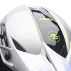 BELL MX-10 MIPS Pro Circuit INTAKE MX | Enduro Helmet (Black/Silver)
