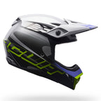 BELL MX-10 MIPS Pro Circuit INTAKE MX | Enduro Helmet (Black/Silver)
