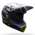 BELL MX-10 MIPS Pro Circuit INTAKE MX | Enduro Helmet (Black/Silver)