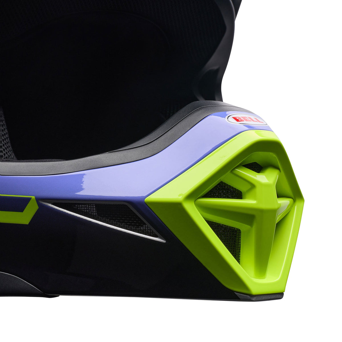 BELL MX-10 MIPS Pro Circuit INTAKE MX | Enduro Helmet (Black/Silver)
