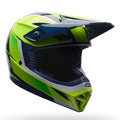 BELL Youth MX-10 MIPS SPIRAL MX Helmet (Yellow Fluo/Blue)