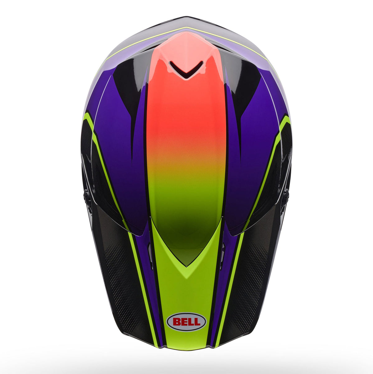 BELL Youth MX-10 MIPS SPEEDWAY MX Helmet (Black/Ultra Violet/Yellow Fluo)