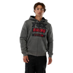 FOX Racing Mens Hoodie - SINCE 74 SASQUATCH Fleece Zip (Dark Shadow)