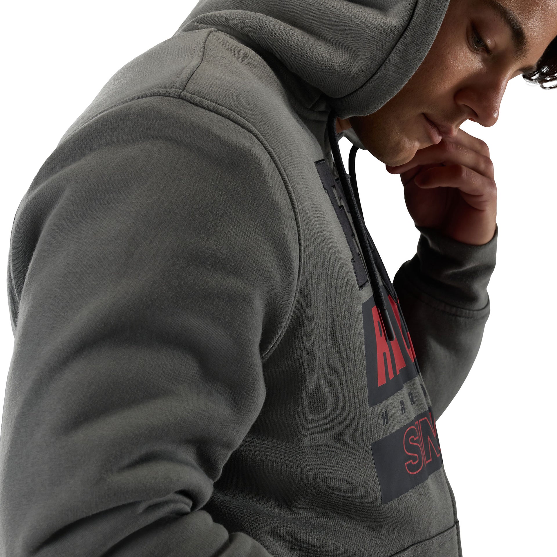 FOX Racing Mens Hoodie - SINCE 74 SASQUATCH Fleece Zip (Dark Shadow)