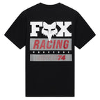 FOX Racing Mens T-Shirt - SINCE 74 195 Original SS TEE (Black)