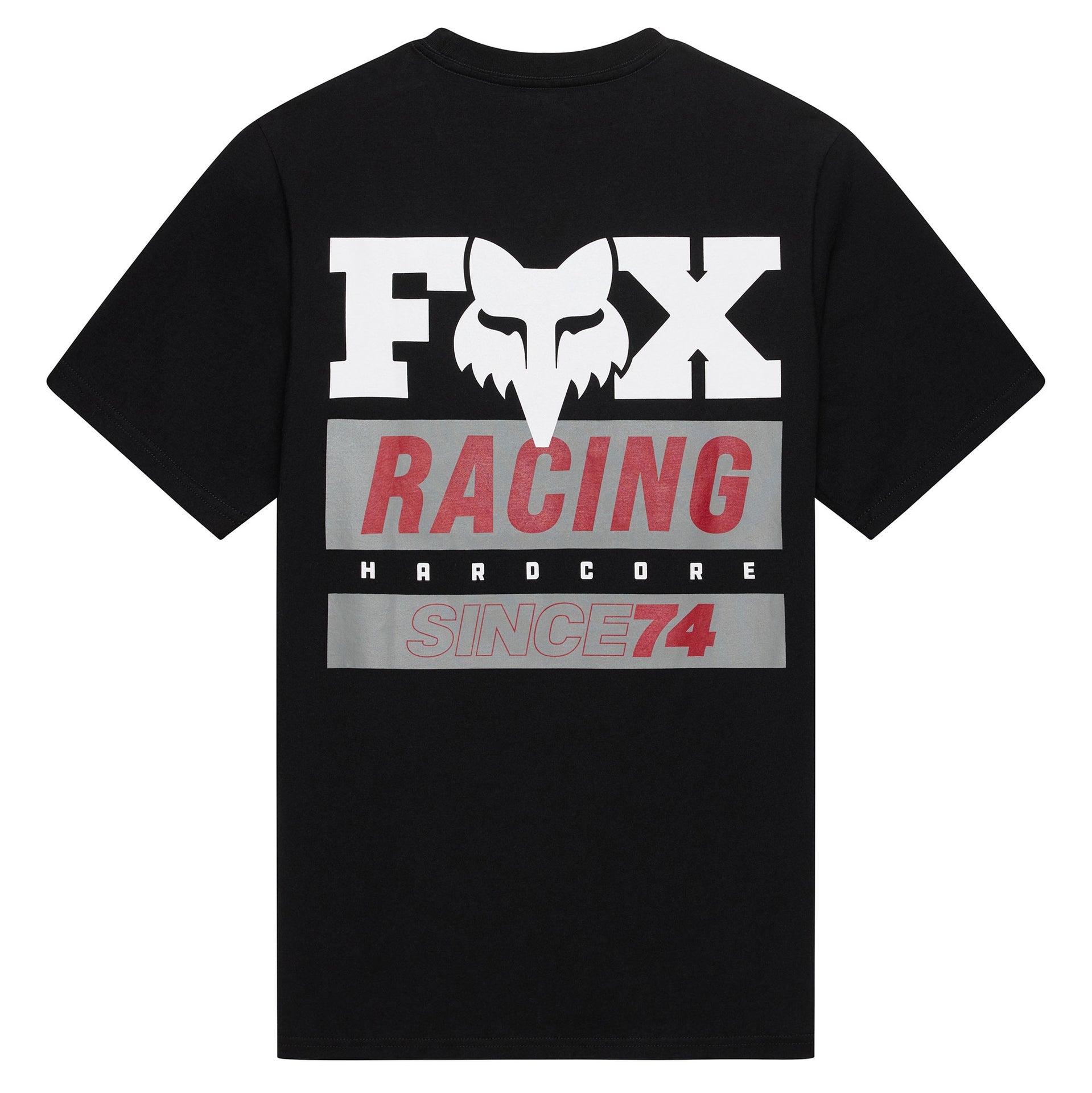 FOX Racing Mens T-Shirt - SINCE 74 195 Original SS TEE (Black)
