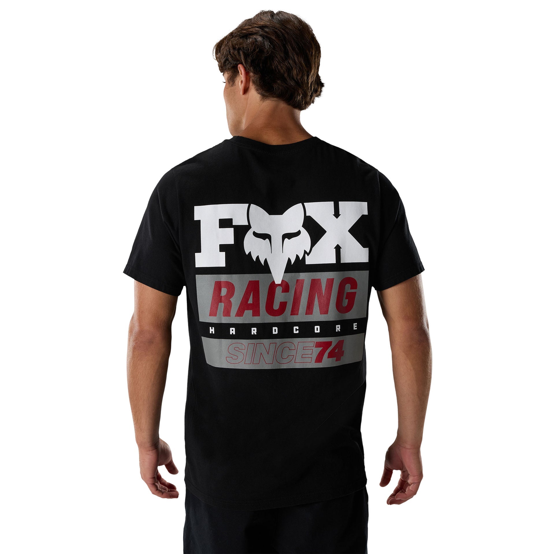 FOX Racing Mens T-Shirt - SINCE 74 195 Original SS TEE (Black)