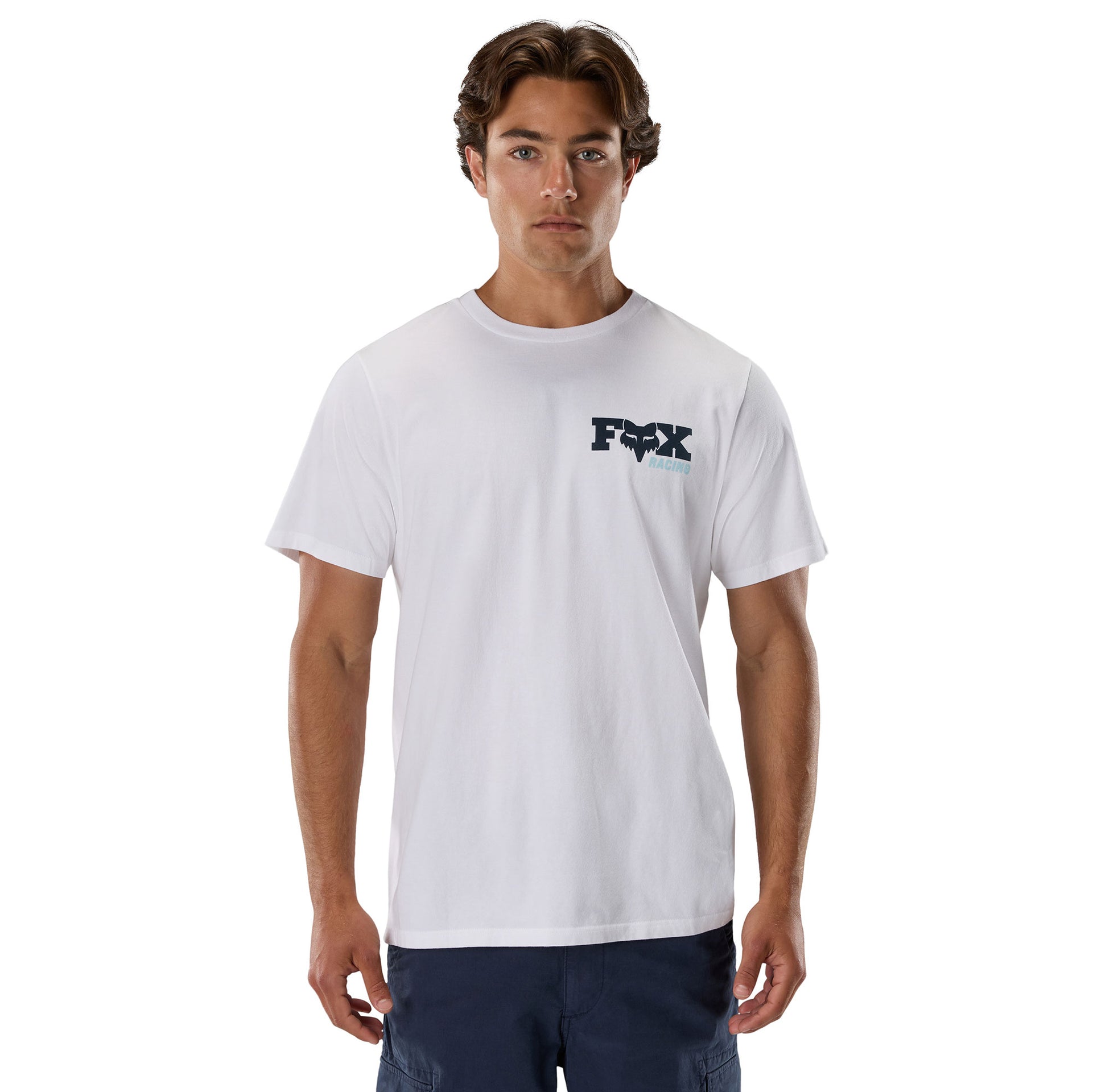 FOX Racing Mens T-Shirt - SINCE 74 195 Original SS TEE (White)
