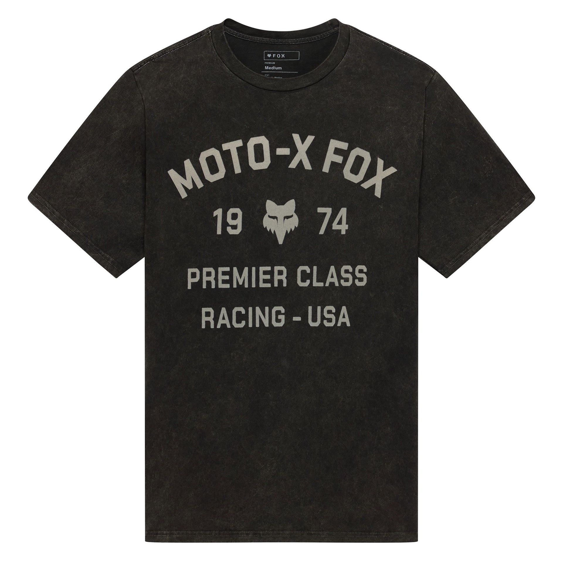 FOX Racing Mens T-Shirt - CIRCA 74 195 SS TEE (Dark Shadow)