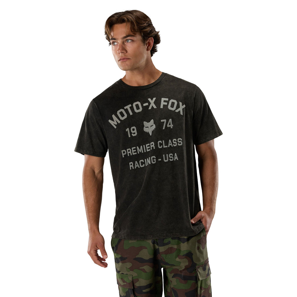 FOX Racing Mens T-Shirt - CIRCA 74 195 SS TEE (Dark Shadow)