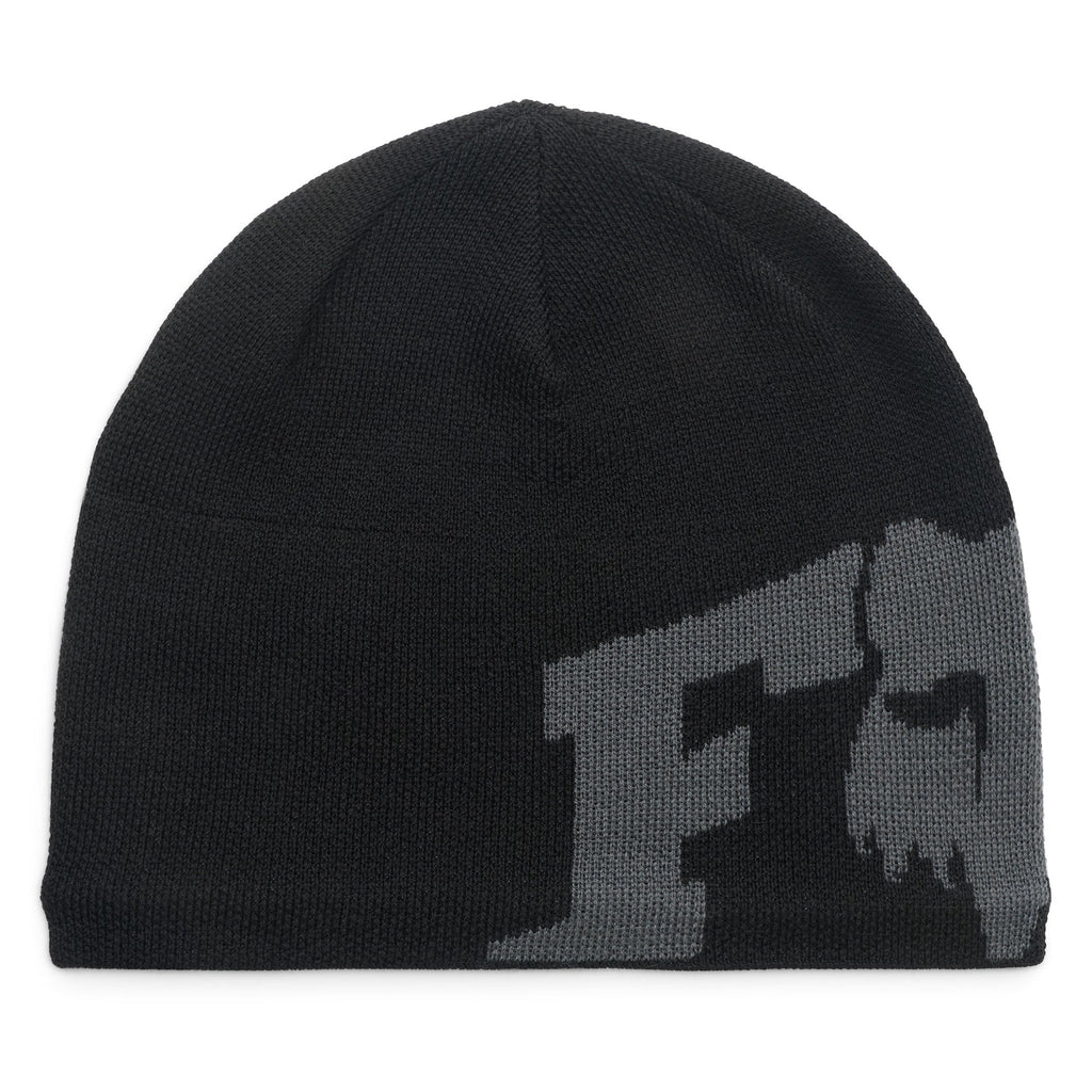 FOX Racing Mens Beanie - F HEAD X JACQUARD (Black)