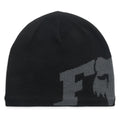 FOX Racing Mens Beanie - F HEAD X JACQUARD (Black)