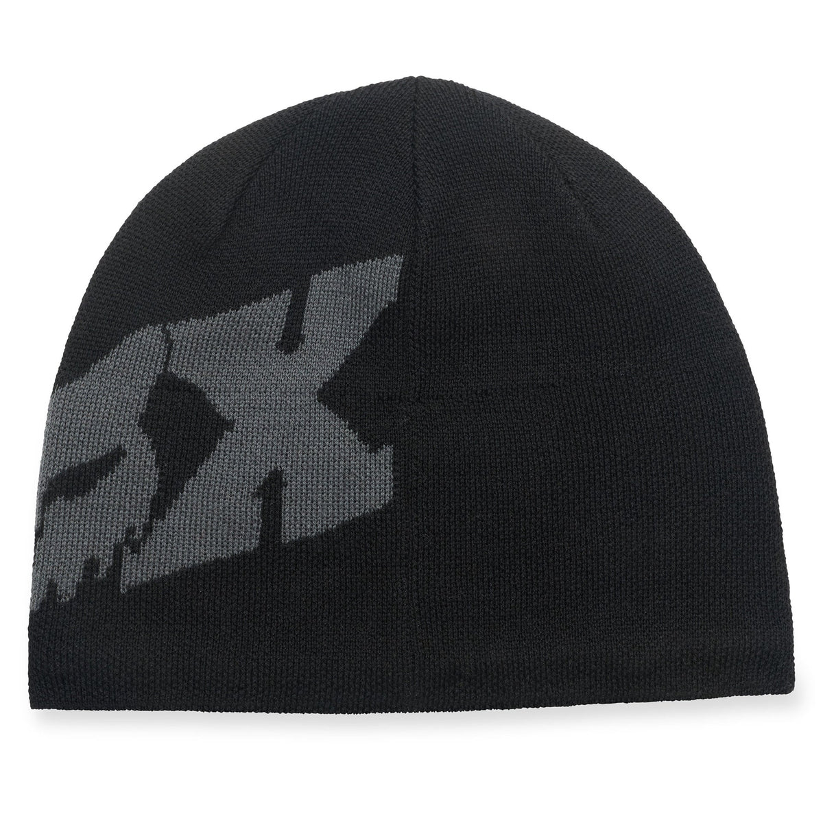 FOX Racing Mens Beanie - F HEAD X JACQUARD (Black)