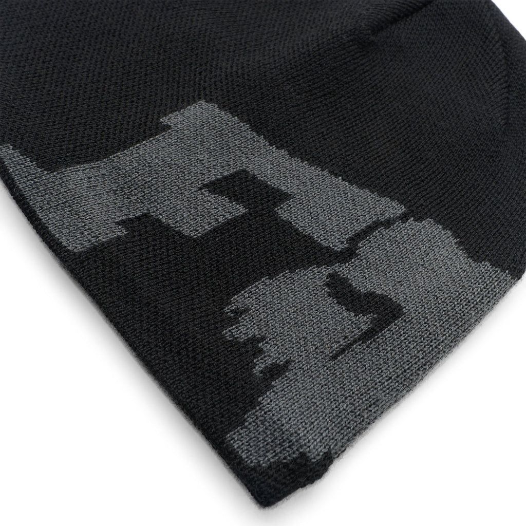 FOX Racing Mens Beanie - F HEAD X JACQUARD (Black)