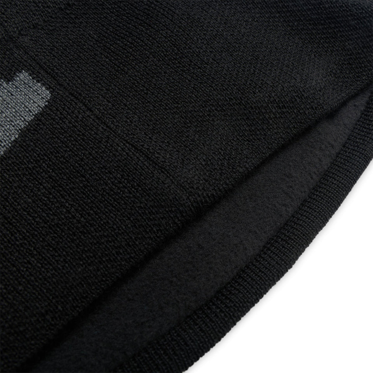 FOX Racing Mens Beanie - F HEAD X JACQUARD (Black)