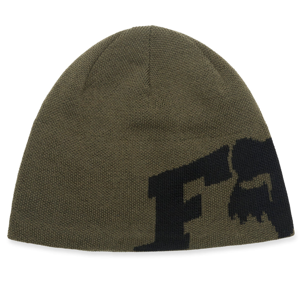 FOX Racing Mens Beanie - F HEAD X JACQUARD (Olive Green)