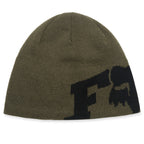 FOX Racing Mens Beanie - F HEAD X JACQUARD (Olive Green)