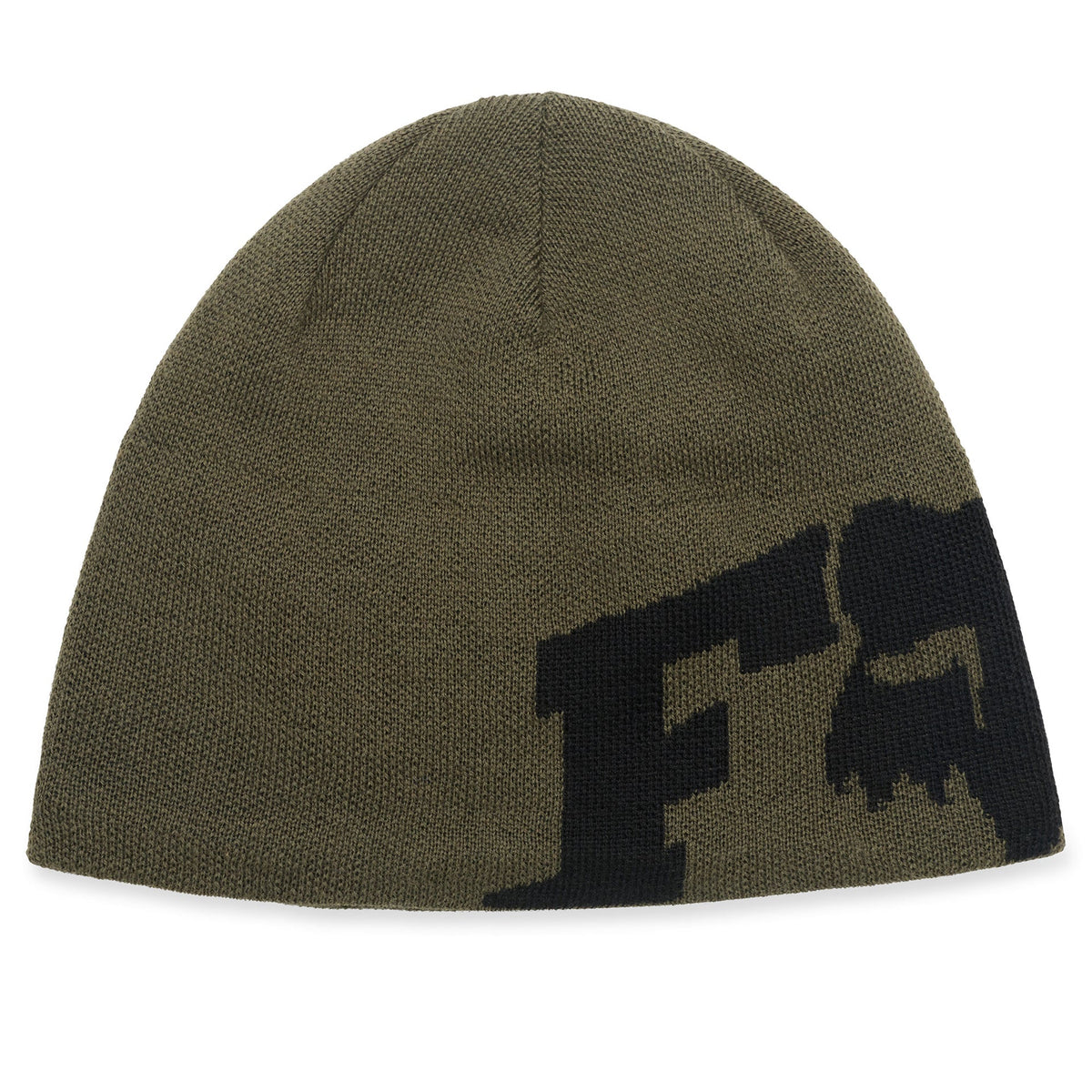 FOX Racing Mens Beanie - F HEAD X JACQUARD (Olive Green)