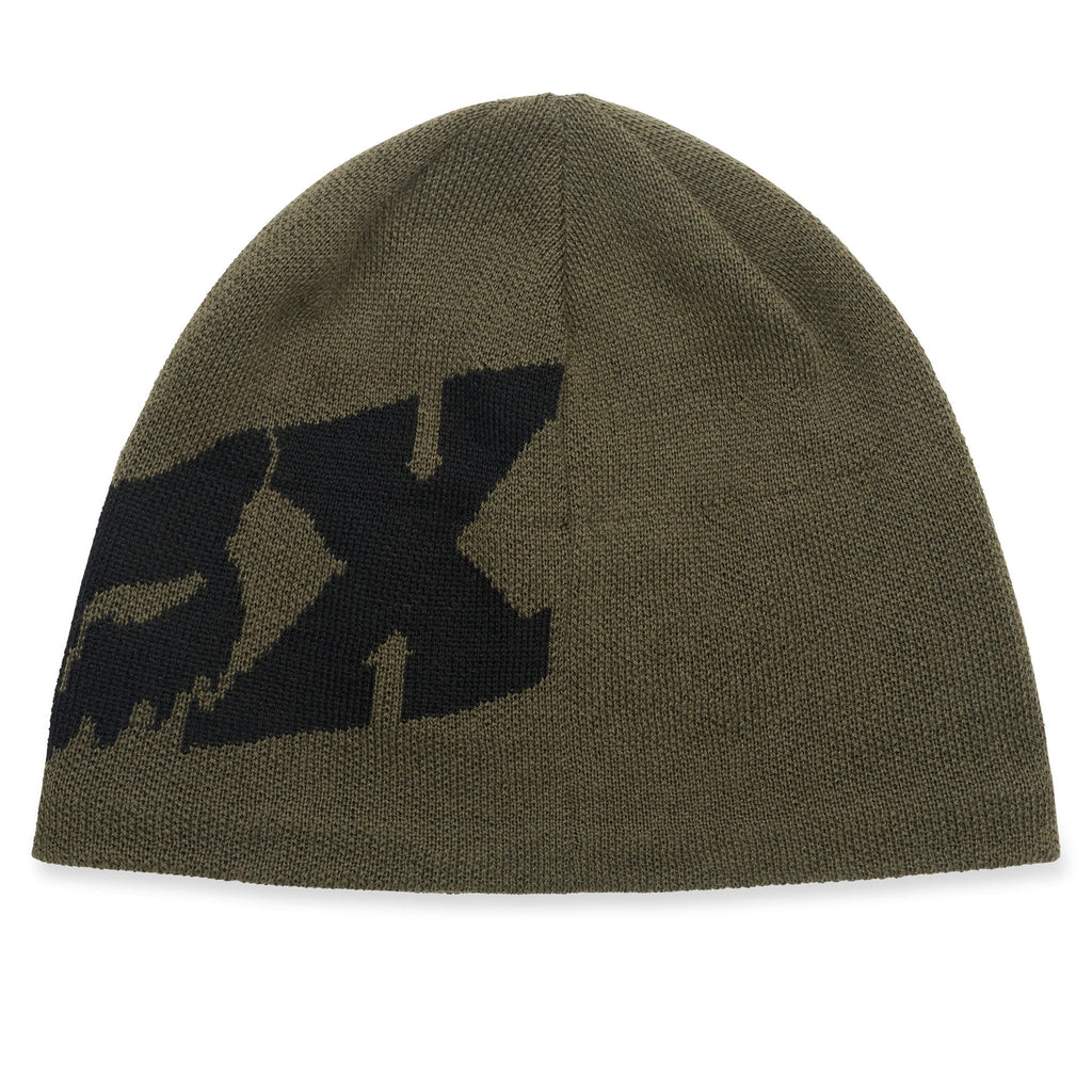 FOX Racing Mens Beanie - F HEAD X JACQUARD (Olive Green)