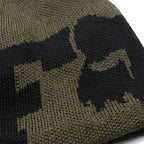FOX Racing Mens Beanie - F HEAD X JACQUARD (Olive Green)
