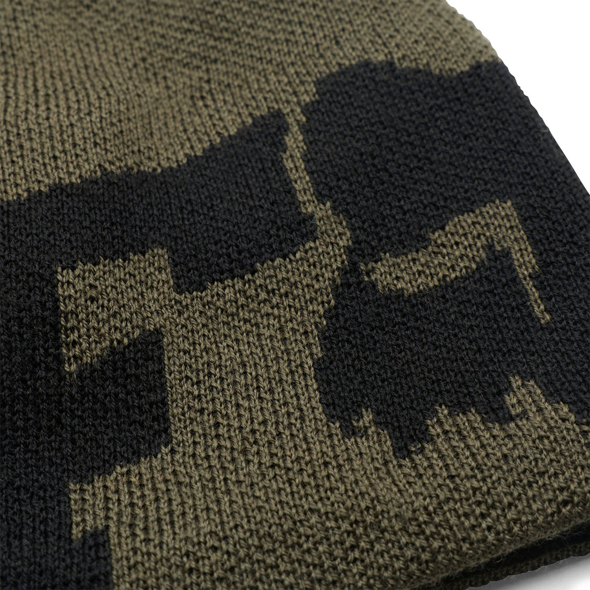 FOX Racing Mens Beanie - F HEAD X JACQUARD (Olive Green)