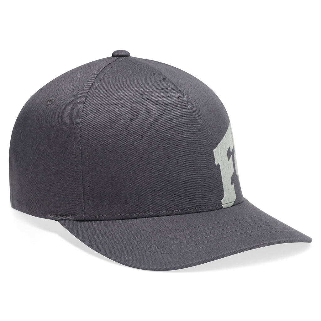 FOX Racing Mens Cap - FOX HEAD X Flexfit Hat (Dark Shadow)