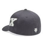 FOX Racing Mens Cap - FOX HEAD X Flexfit Hat (Dark Shadow)