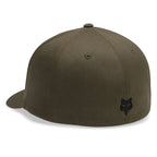 FOX Racing Mens Cap - 1974 Flexfit Hat (Olive Green)