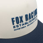 FOX Racing Mens Cap - WARPED Snapback Trucker PEARL WHITE