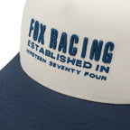 FOX Racing Mens Cap - WARPED Snapback Trucker PEARL WHITE